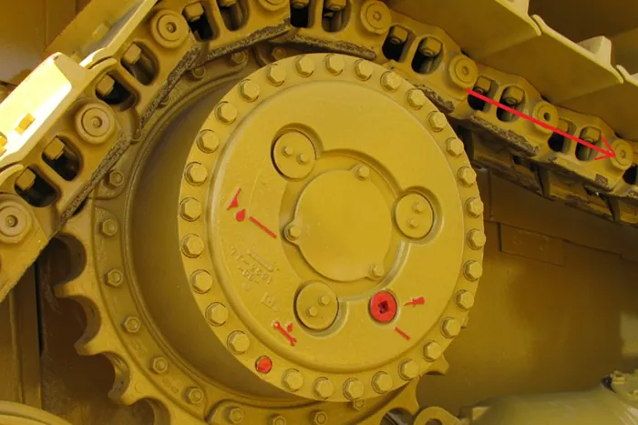 Proper Mounting and Direction of Undercarriage Chains for Heavy Machinery